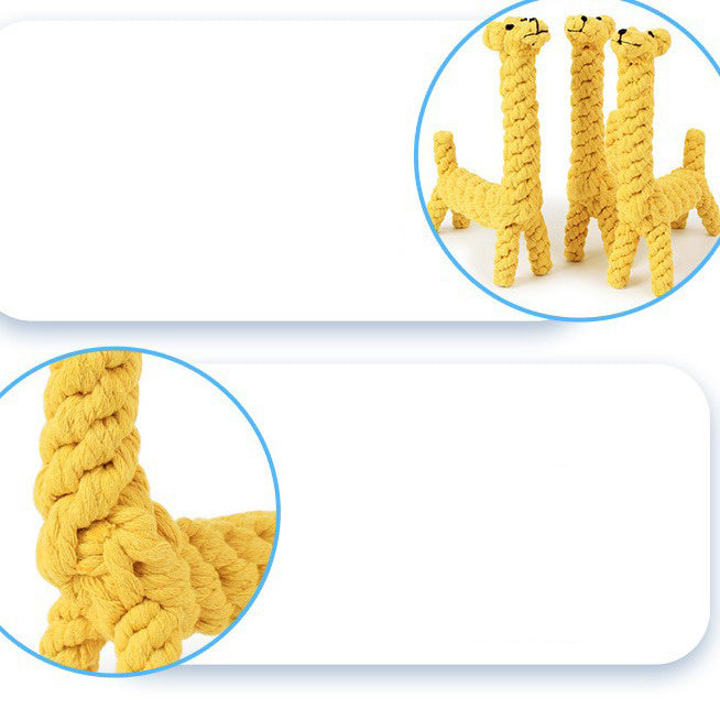 Giraffe Bite Resistant Dog Toy